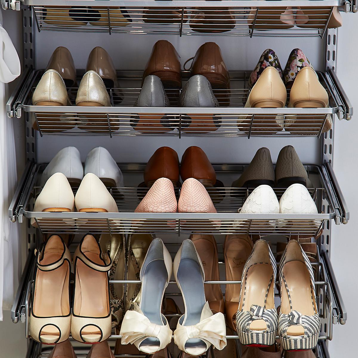 сетки для обуви в шкаф размеры