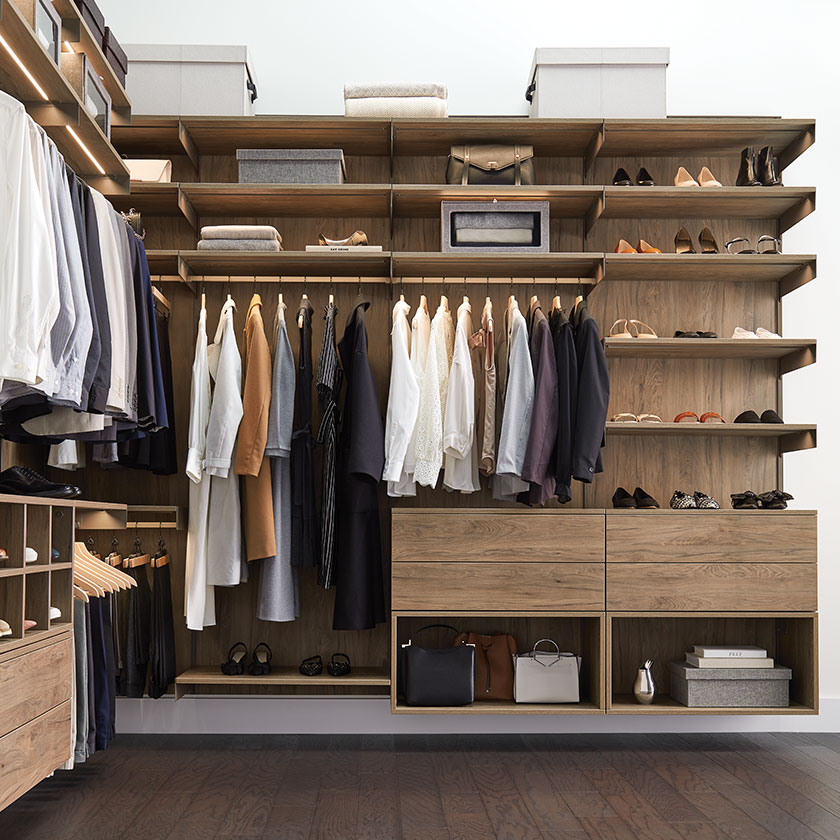 Organizing Closets with The Container Store