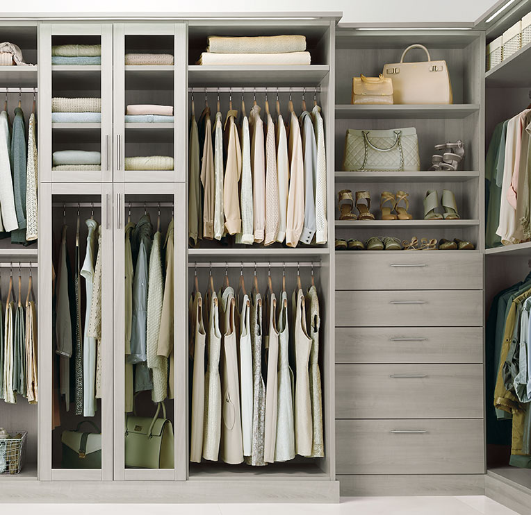 Farmers Market Custom Closets Store - Design & Install with The Container  Store Custom Closets