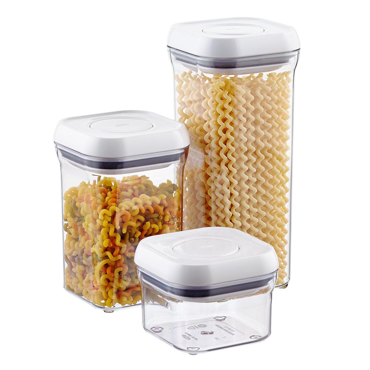 OXO Good Grips 4 - 1.5 qt. Square POP Canisters - Wurth Organizing